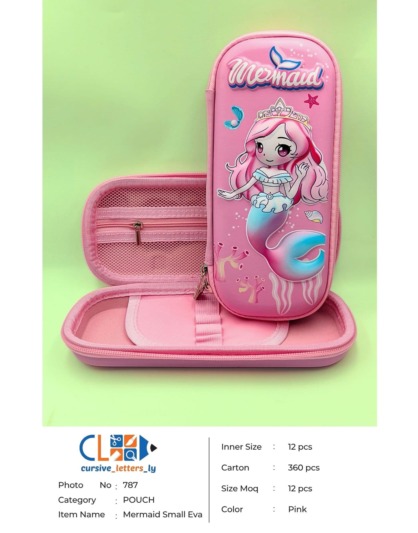 POUCH EVA SMALL  MERMAID 360 PCS