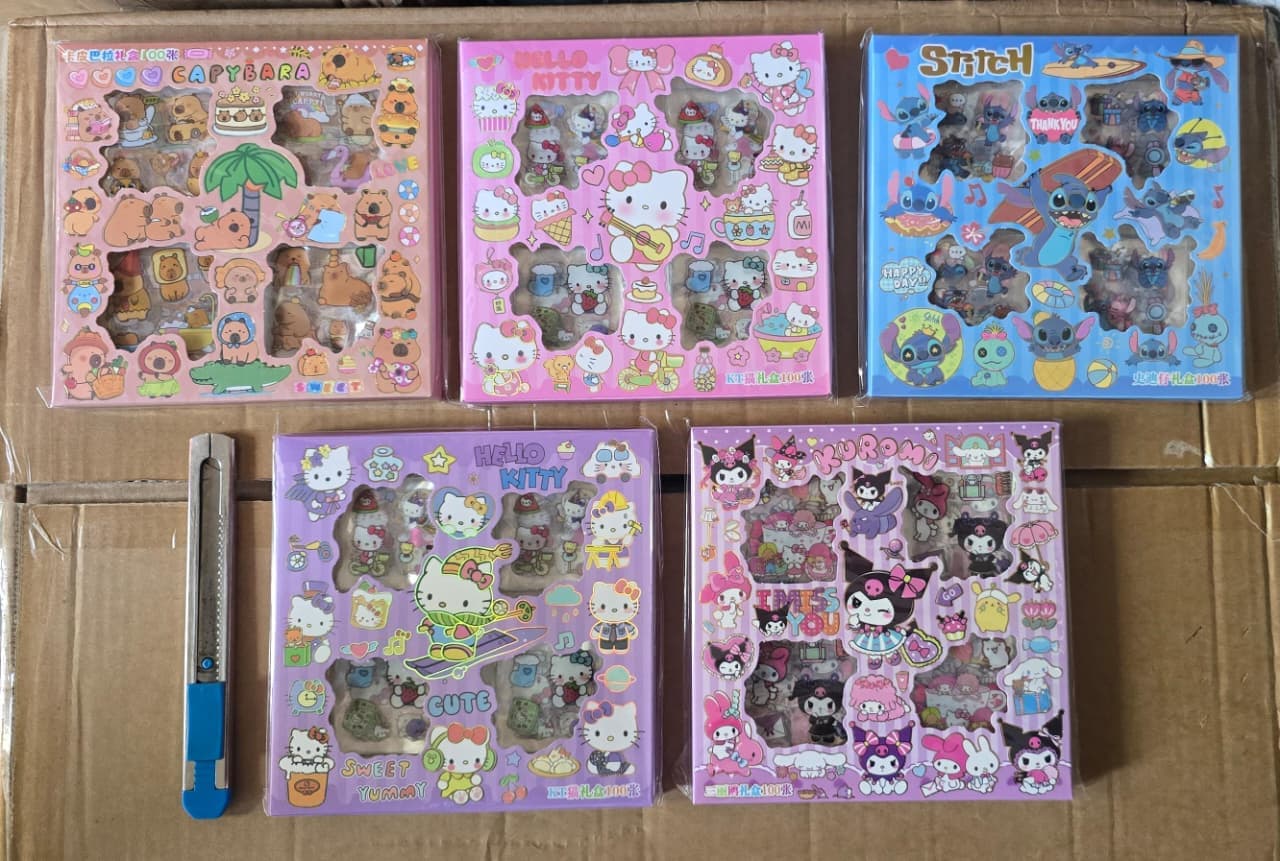 STICKER BOX 100 PCS