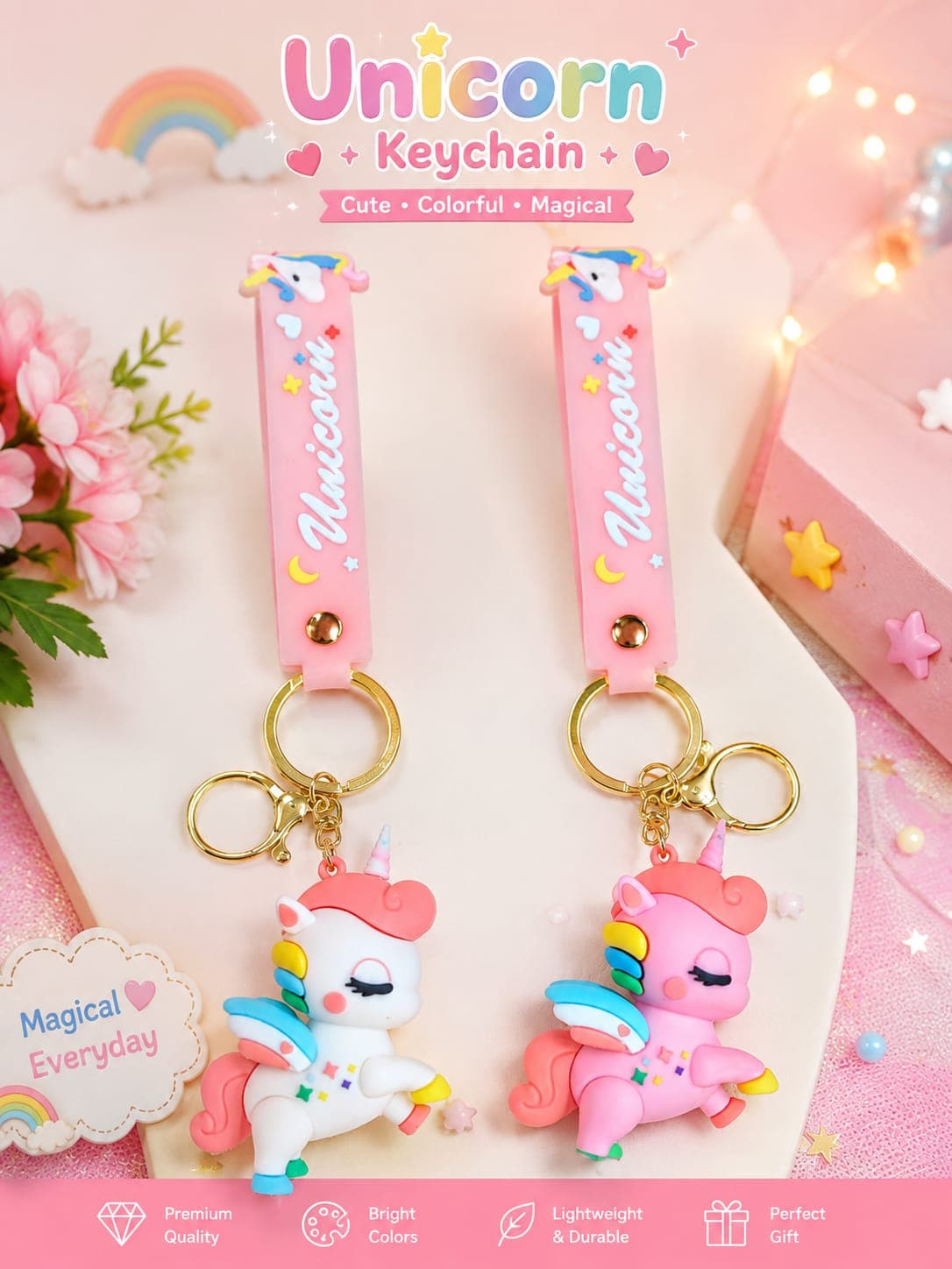 KEY CHAIN UNICORN